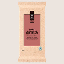 BAKE by ASDA Dark Cooking Chocolate Premium Quality 150g