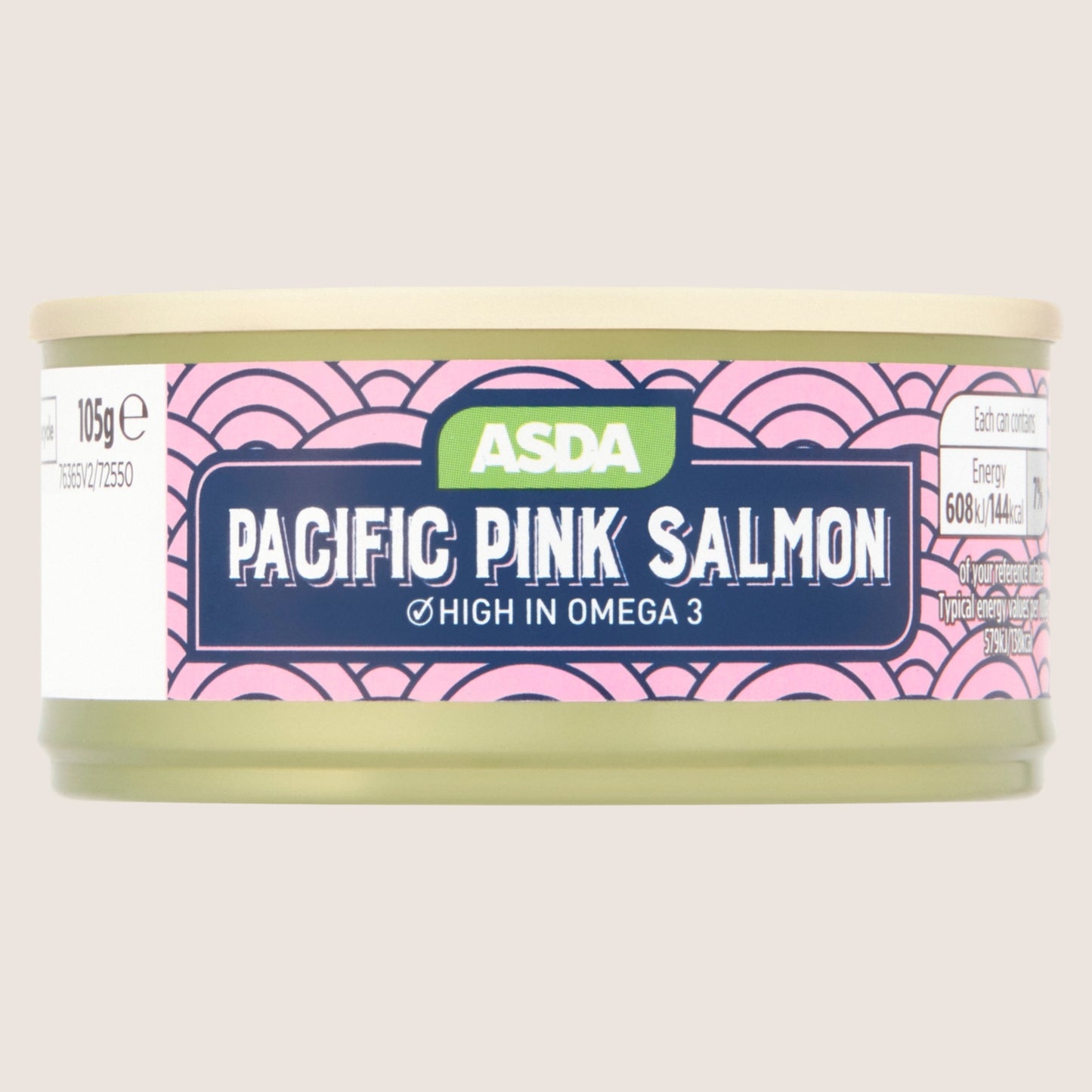 ASDA Wild Alaskan Pink Salmon High in Protein 105g