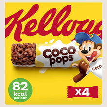 Kellogg's Coco Pops Breakfast Cereal Bars Vitamin Fortified 4x20g