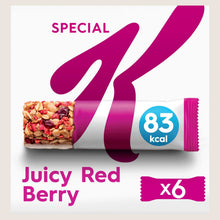 Kellogg's Special K Juicy Red Berry Snack Bars Wholegrain 6x21.5g