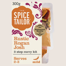 The Spice Tailor Rustic Rogan Josh Indian Curry Sauce Meal Kit No Artificial Additives 300g