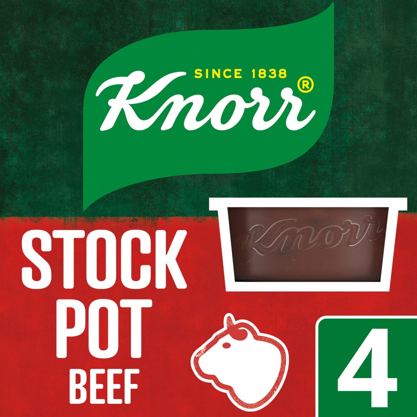 Knorr Stock Pots Beef No Artificial Additives 4x 28 g