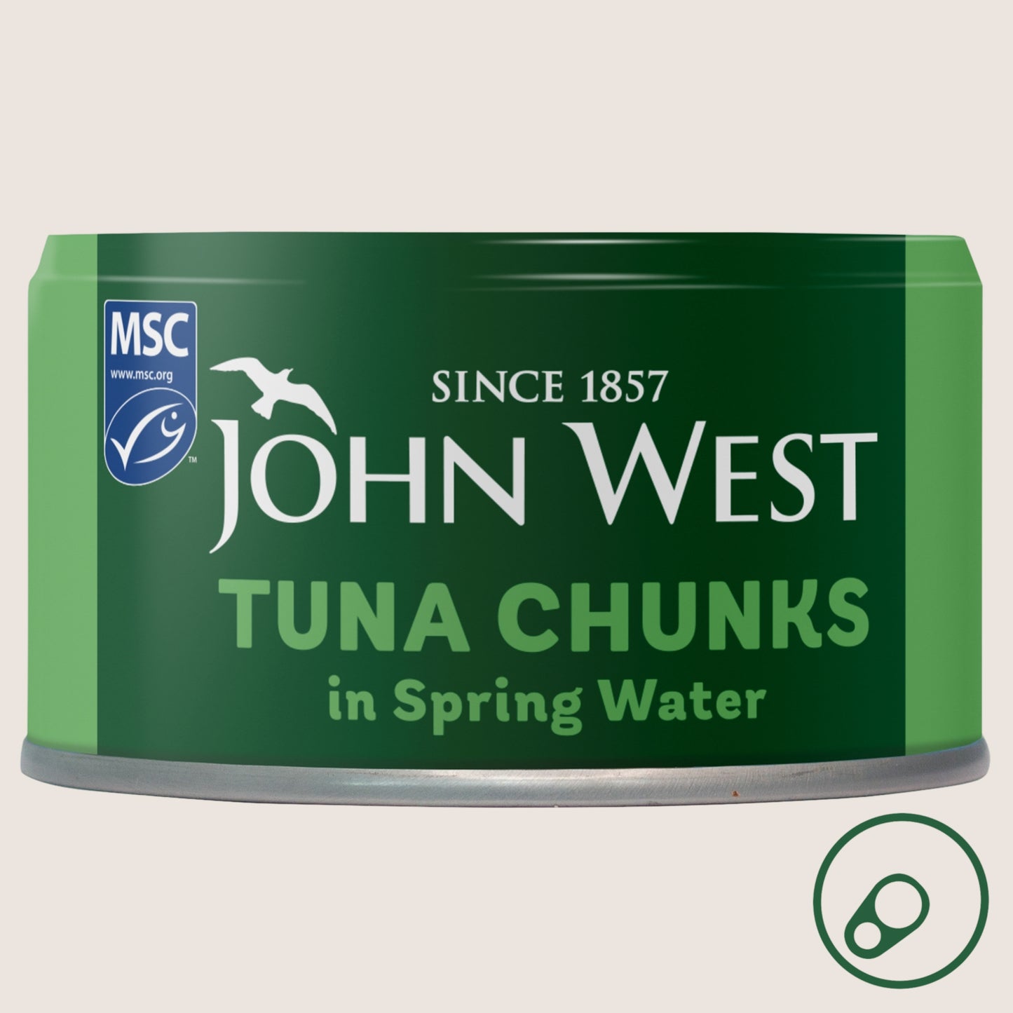 John West Tuna Chunks MSC In Spring Water 125g