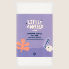 LITTLE ANGELS by ASDA Cotton Wool Pleats Gentle Formula 300g