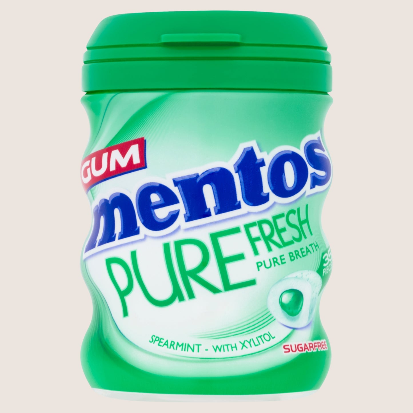 Mentos 35 Gum Pure Fresh Spearmint 70g