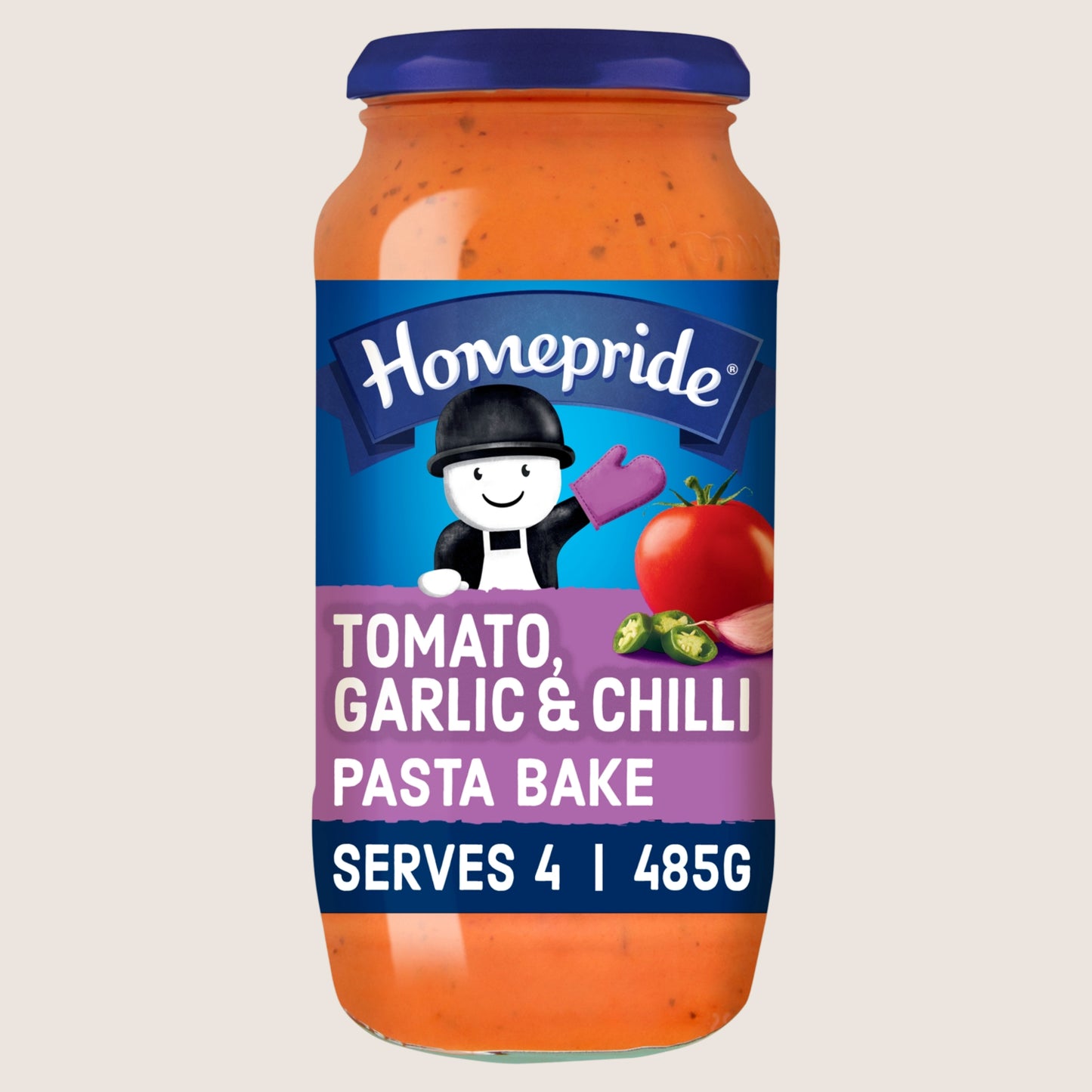 Homepride Pasta Bake Sauce Tomato, Garlic & Chilli No Artificial Additives