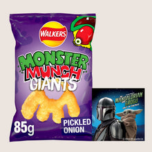 Walkers Monster Munch Giants Pickled Onion Sharing Snacks Crisps Sharing Size 85g