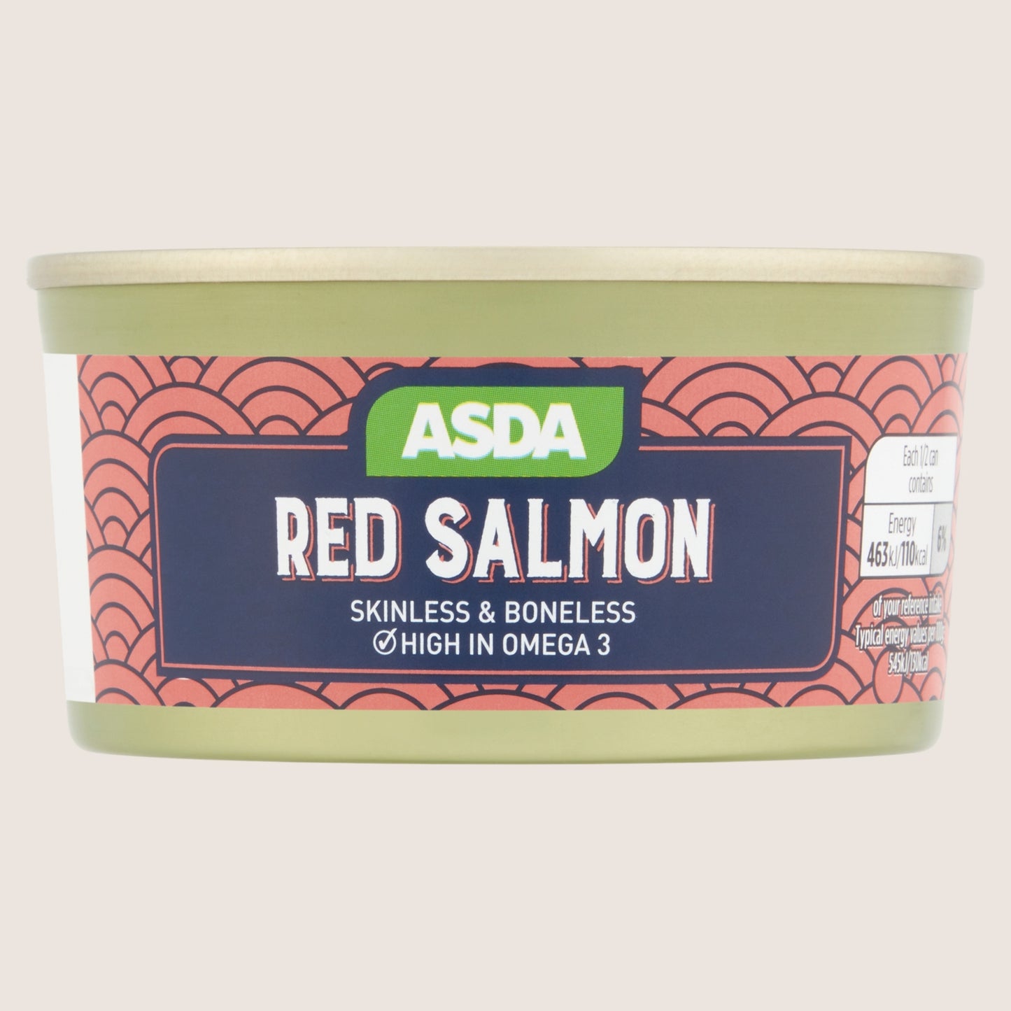 ASDA Wild Alaskan Red Salmon High in Protein 170g