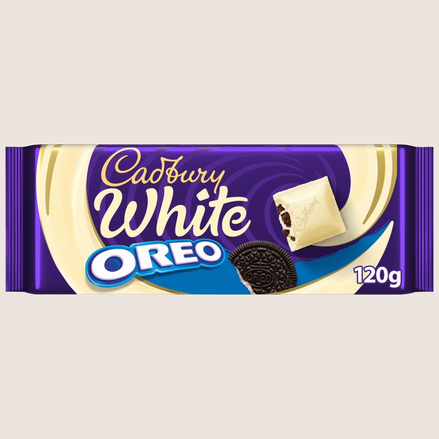 Cadbury White Oreo Chocolate Bar 120 g