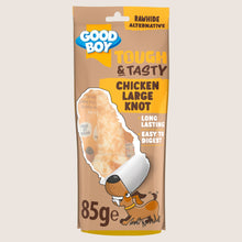 Good Boy Tough & Tasty Dog Treats Large Knot Nutritionally Complete 85g