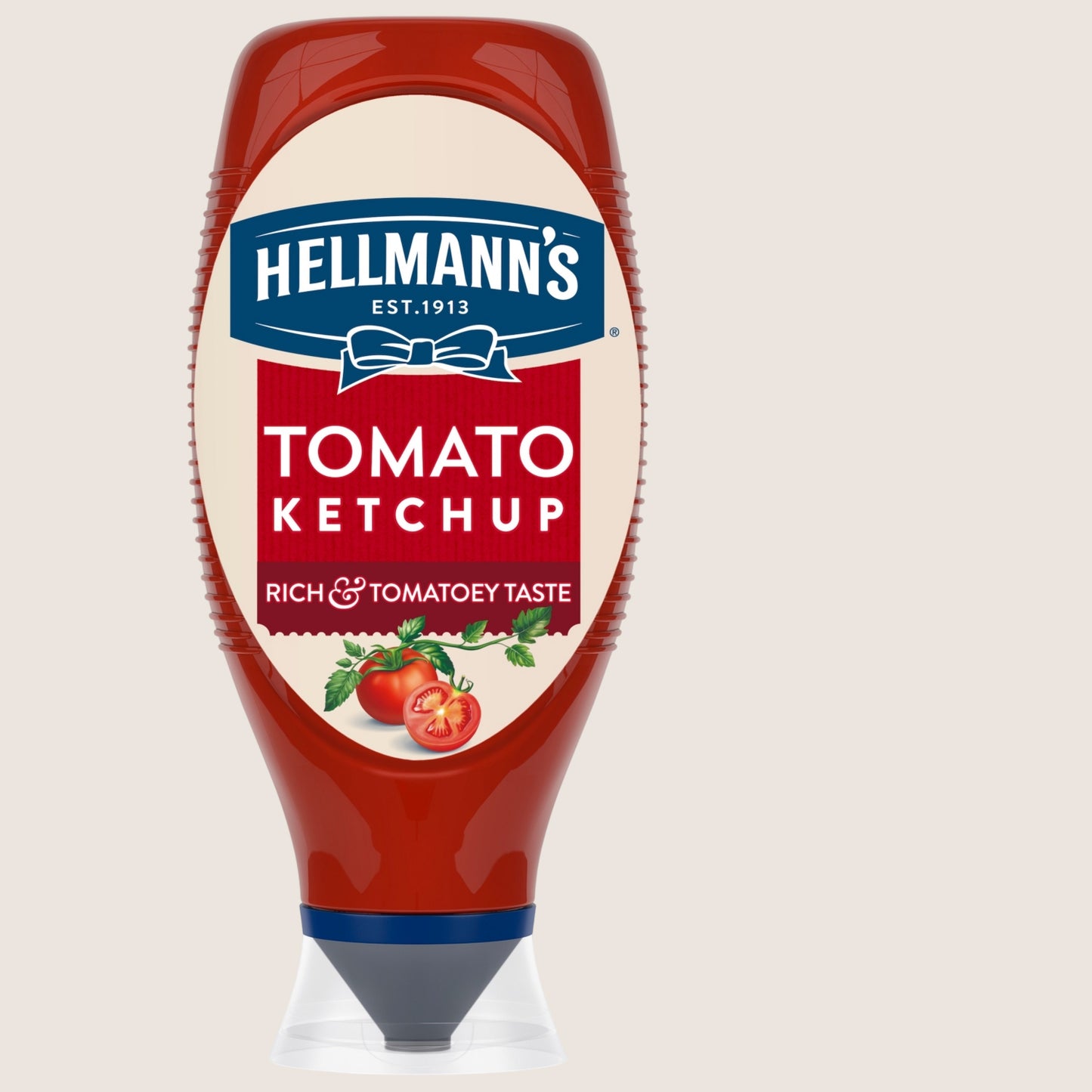 Hellmann's Squeeze Bottle Tomato Ketchup Condiment Vegan Friendly 750 ml