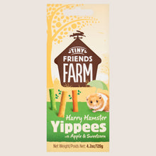 Tiny Friends Farm Harry Hamster Yippees with Apple & Sweetcorn Nutritionally Complete 120g