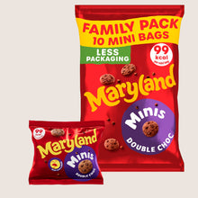 Maryland Cookies Minis Double Chocolate 10 Multipacks Chocolate