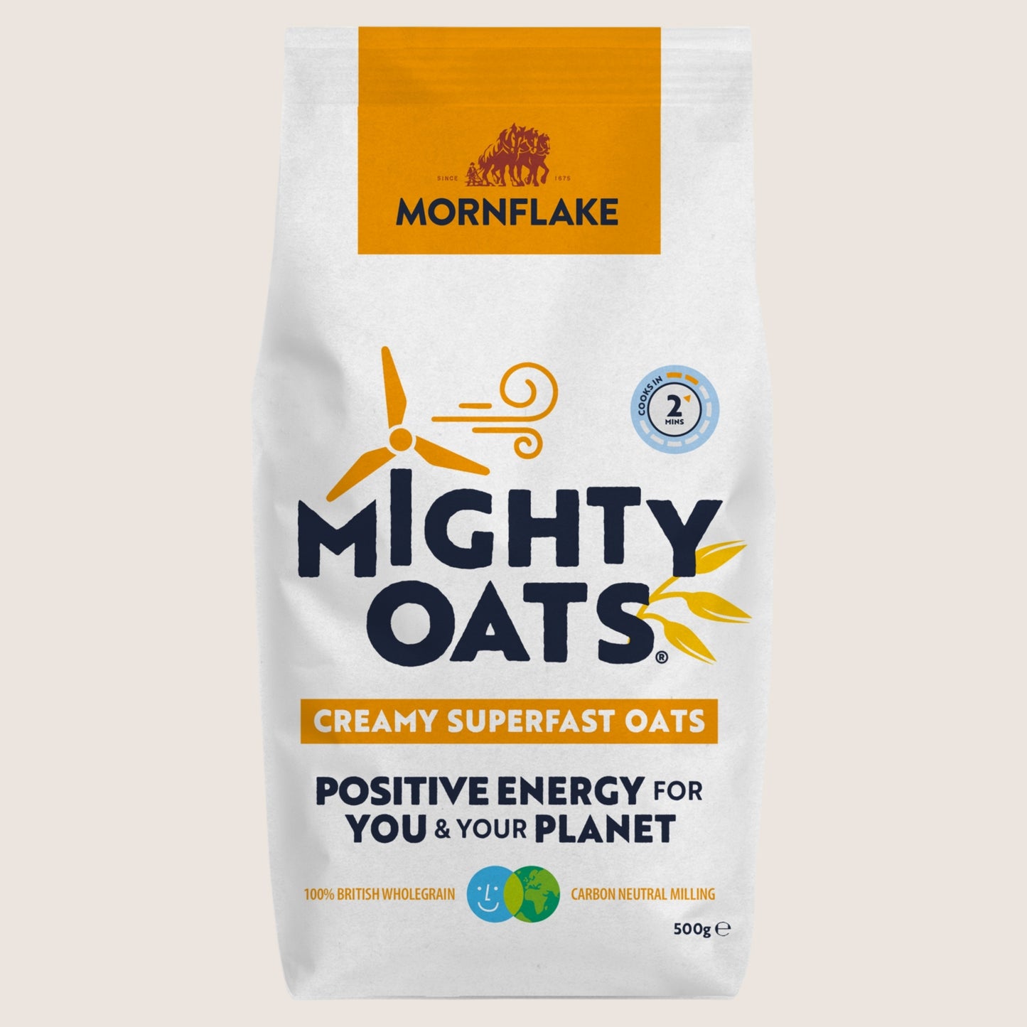 Mornflake Creamy Superfast Oats Wholegrain 500g