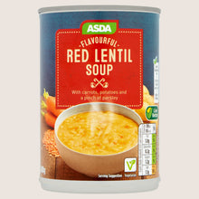 ASDA Hearty Red Lentil Soup No Artificial Additives 400g