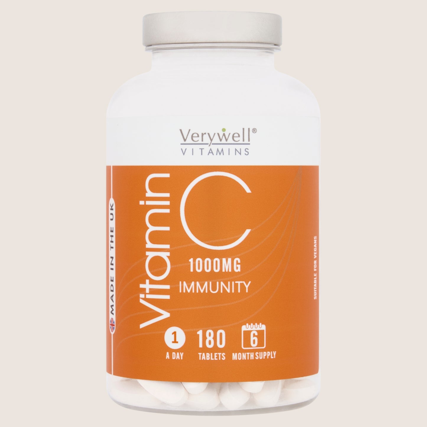 Verywell Vitamin C 1000mg Immunity 180 Tablets