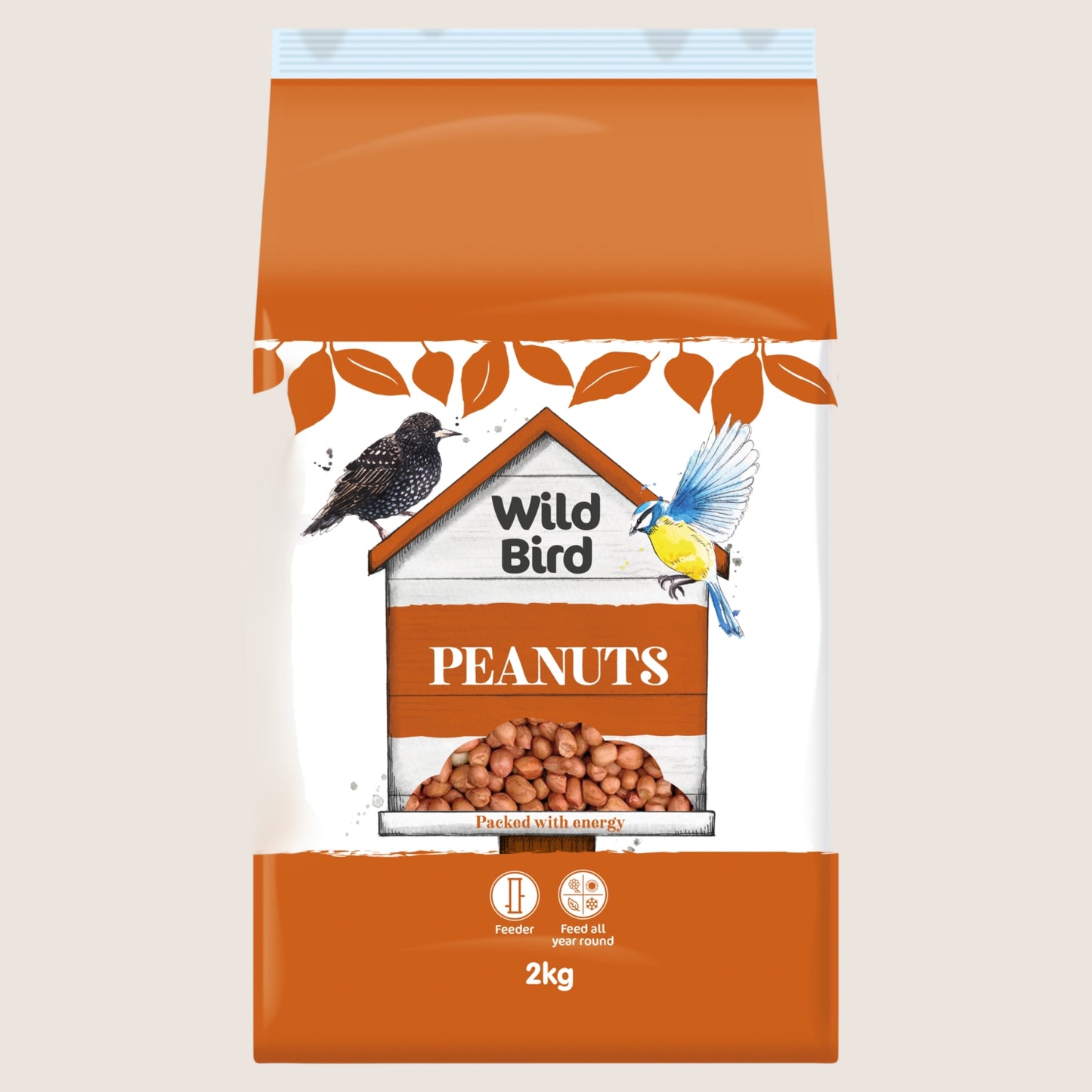 Wild Bird Peanuts Nutritionally Complete 2kg