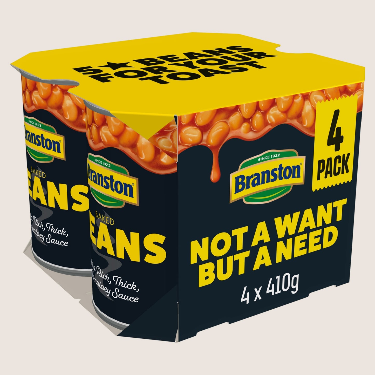 Branston Baked Beans Gluten Free 4 x 410g