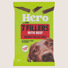 Hero by ASDA Hero 7 Fillers with Beef No Artificial Additives 150g
