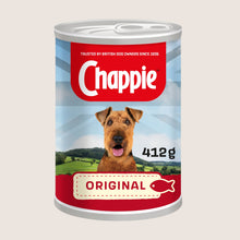 Chappie Adult Wet Dog Food Tin Original in Loaf No Artificial Additives 412g