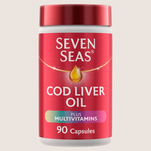 Seven Seas Omega-3 Fish Oil Plus Cod Liver 90 Capsules