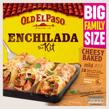 Old El Paso Family Pack Cheesy Baked Enchilada Kit Free From Preservatives 995g