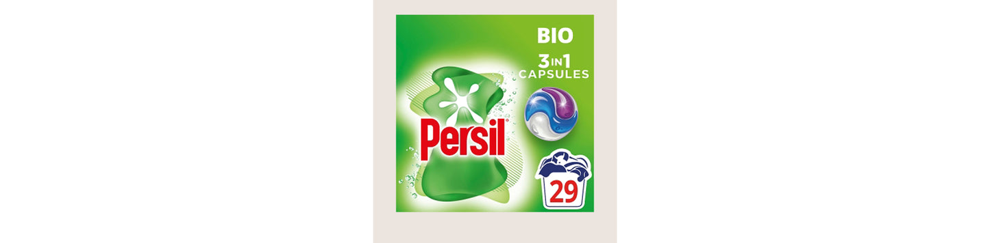 Persil 3 in 1 Washing Capsules Bio 29 Washes