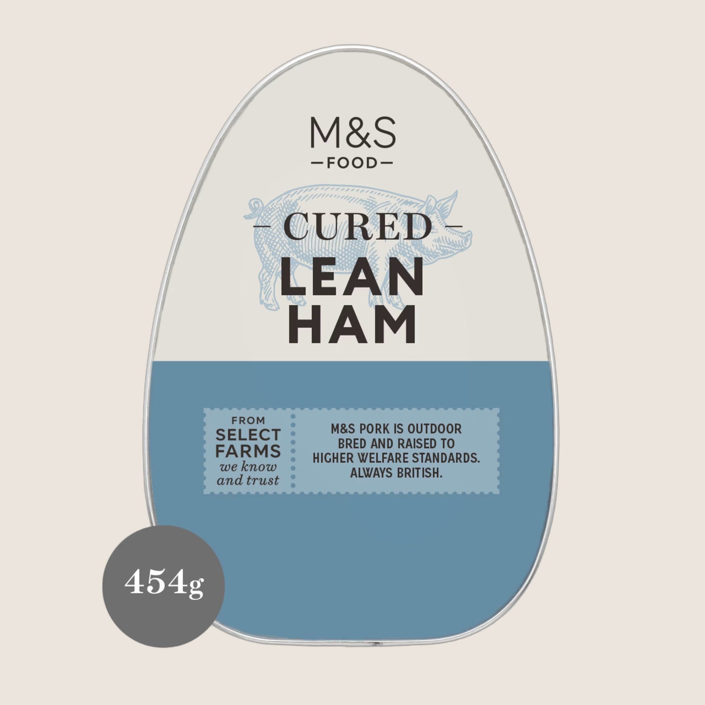 M&S Cured Lean Ham 454 g