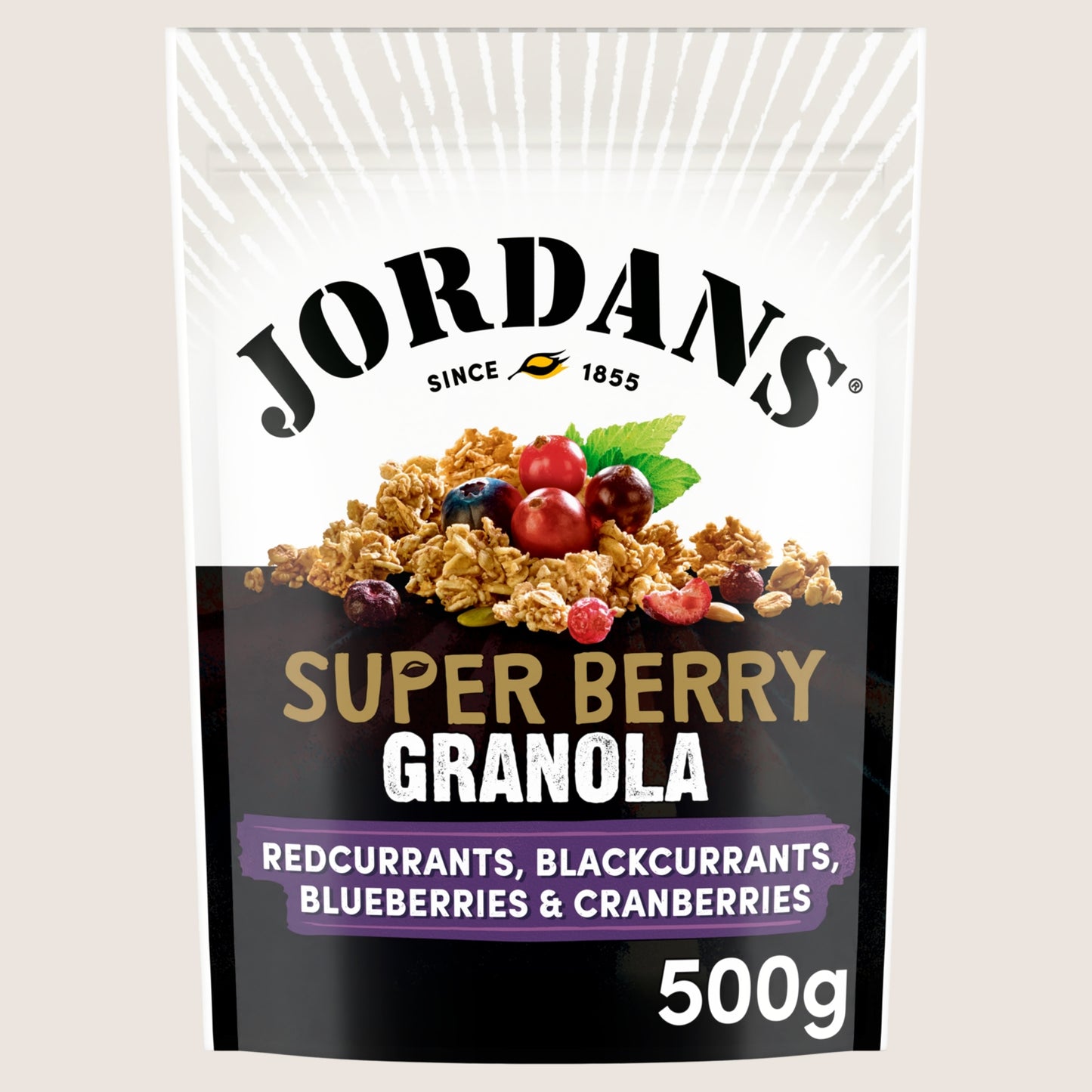 Jordans Super Berry Granola Breakfast Cereal Wholegrain 500g