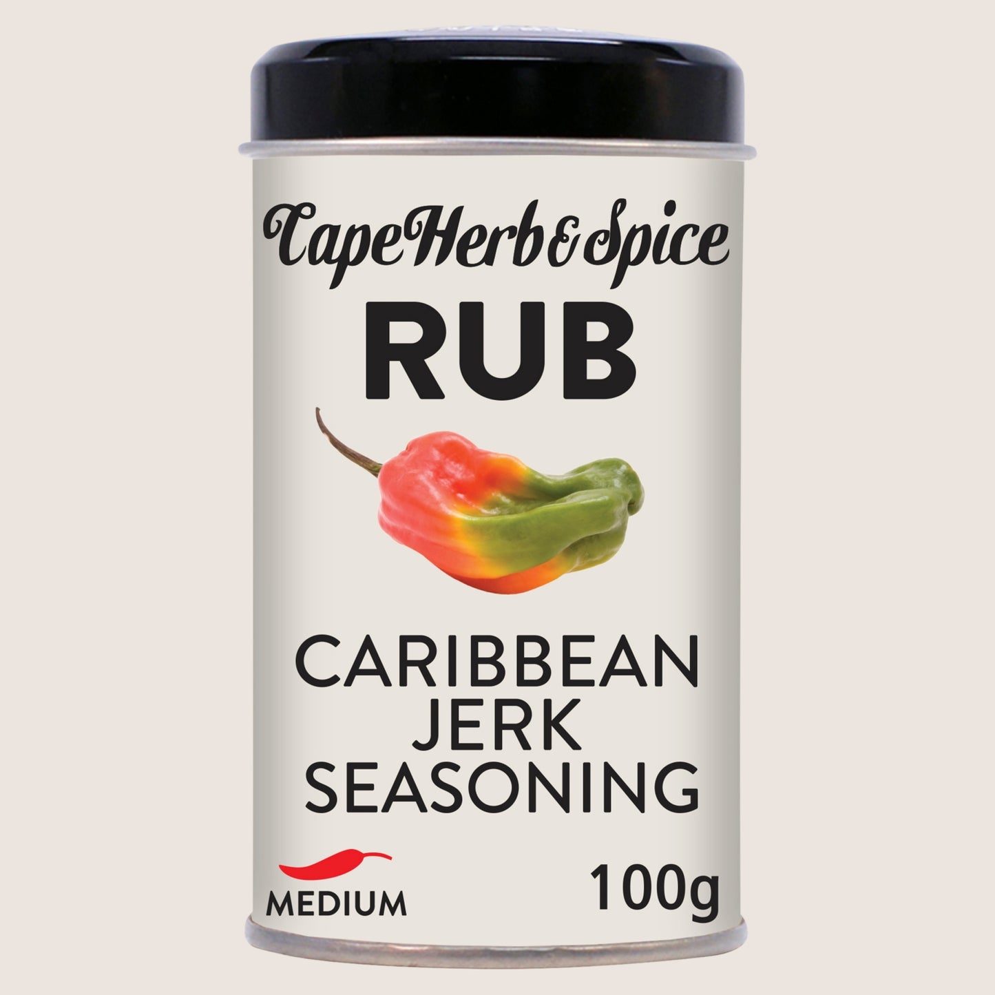 Cape Herb & Spice Rub Caribbean Jerk Seasoning No Artificial Additives 100g