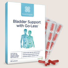 Healthspan Bladder Support with Go-Less® Vegan Friendly 60 capsules
