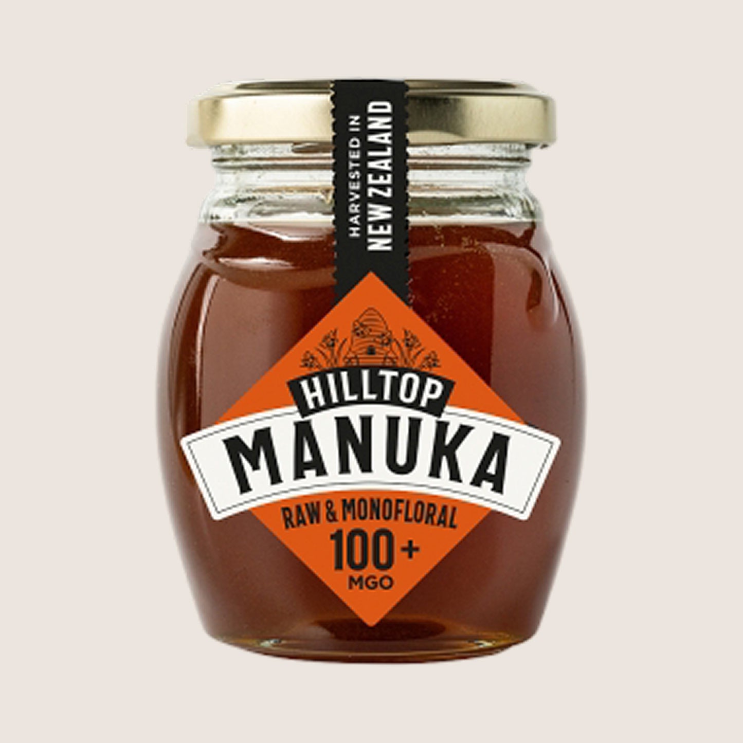 Hilltop Manuka Raw & Monofloral 100+ MGO No Artificial Additives 225g