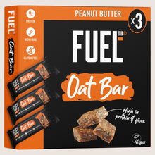 FUEL10K Peanut Butter Protein Cereal Oat Bars Protein 3x45g