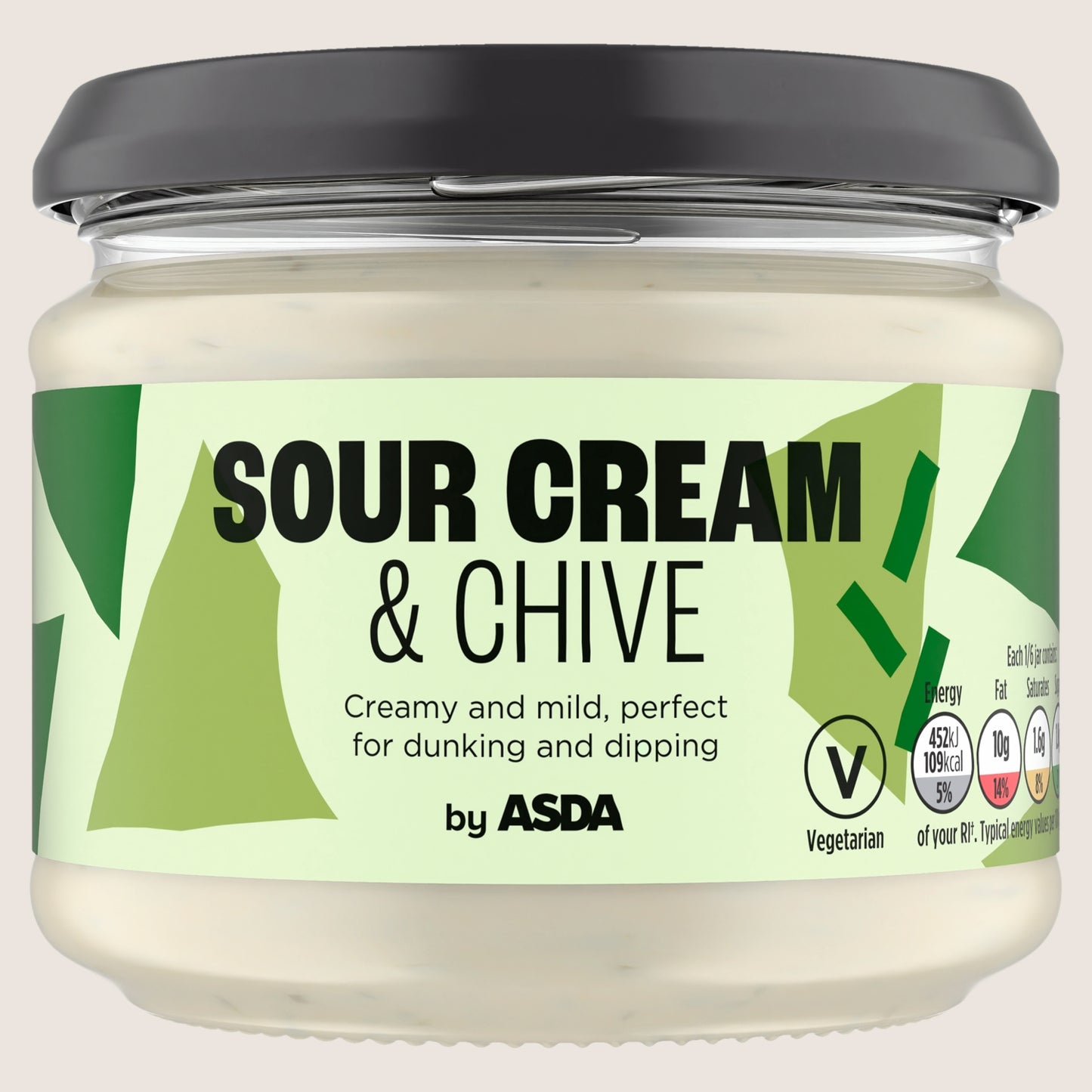 ASDA Sour Cream & Chive No Artificial Additives 290g