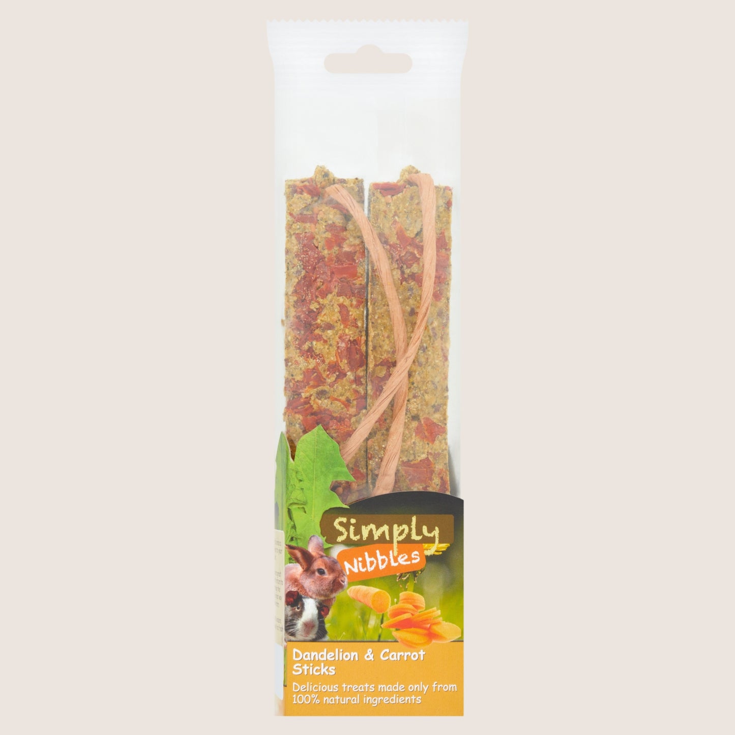 Simply Nibbles Dandelion & Carrot Sticks Nutritionally Complete 140 g