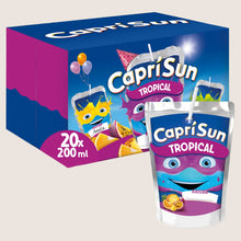 Capri Sun Capri-Sun Tropical Party Pack: Kids' Juice Drink No Artificial Additives 20 x 200ml