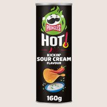 Pringles Hot Sour Cream Flavour Sharing Crisps Sharing Size 160g