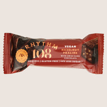 Rhythm 108 Vegan Hazelnut Praline with Swiss Dark Chocolate 33g