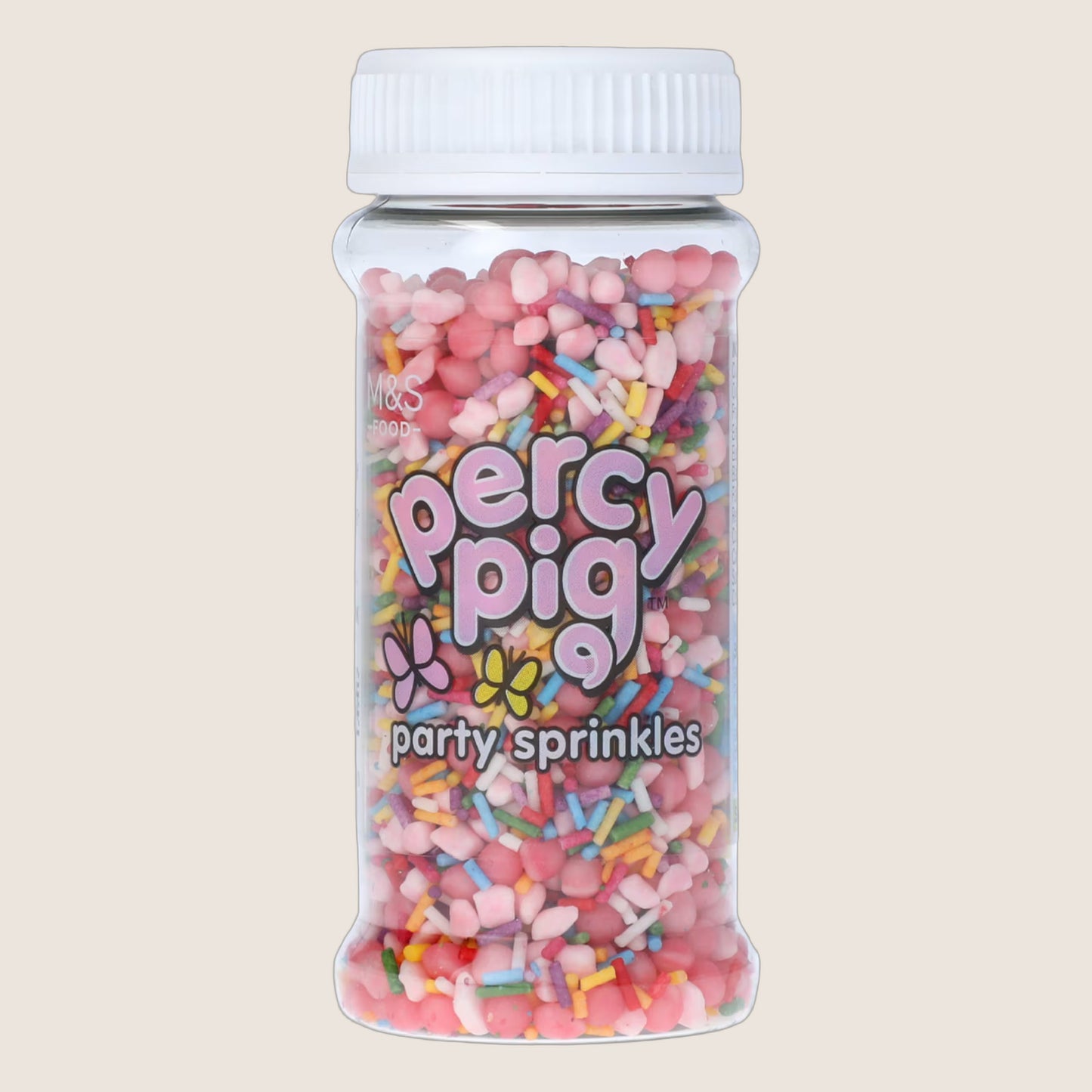 M&S Percy Pig Party Sprinkles 75 g