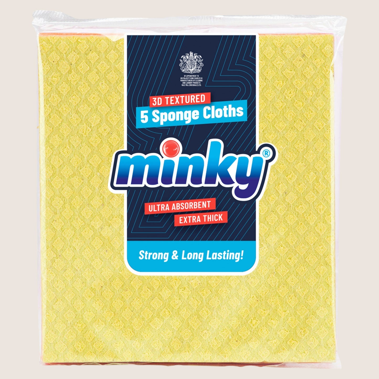 Minky 5 Sponge Cloths