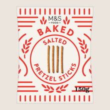 M&S Baked Salted Pretzel Sticks 150 g