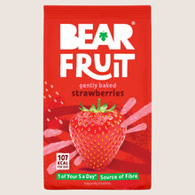 BEAR Fruit Gently Baked Strawberries Baked Not Fried 90g