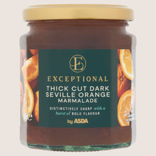Exceptional by ASDA Exceptional by Thick Cut Dark Seville Orange Marmalade No Artificial Additives 340g