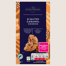 ASDA Extra Special Extra Special 8 Salted Caramel Cookies Free From Artificial Additives 200g