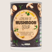 ASDA Cream of Mushroom Soup No Artificial Additives 400g