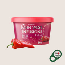 John West Sweet Chilli No Drain Tuna Infusions No Artificial Additives 80g
