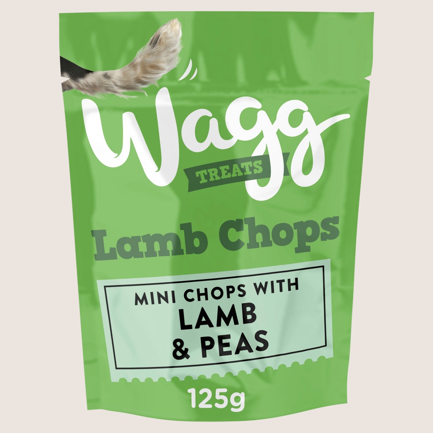 Wagg Treats Lamb Chops Nutritionally Complete 125g