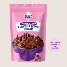 Silver Spoon Chocolate Fudge Flavour Icing Sugar Premium Quality 200g