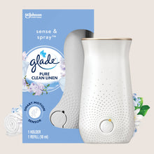 Glade Sense & Spray Air Freshener Holder & Refill Clean Linen 18ml