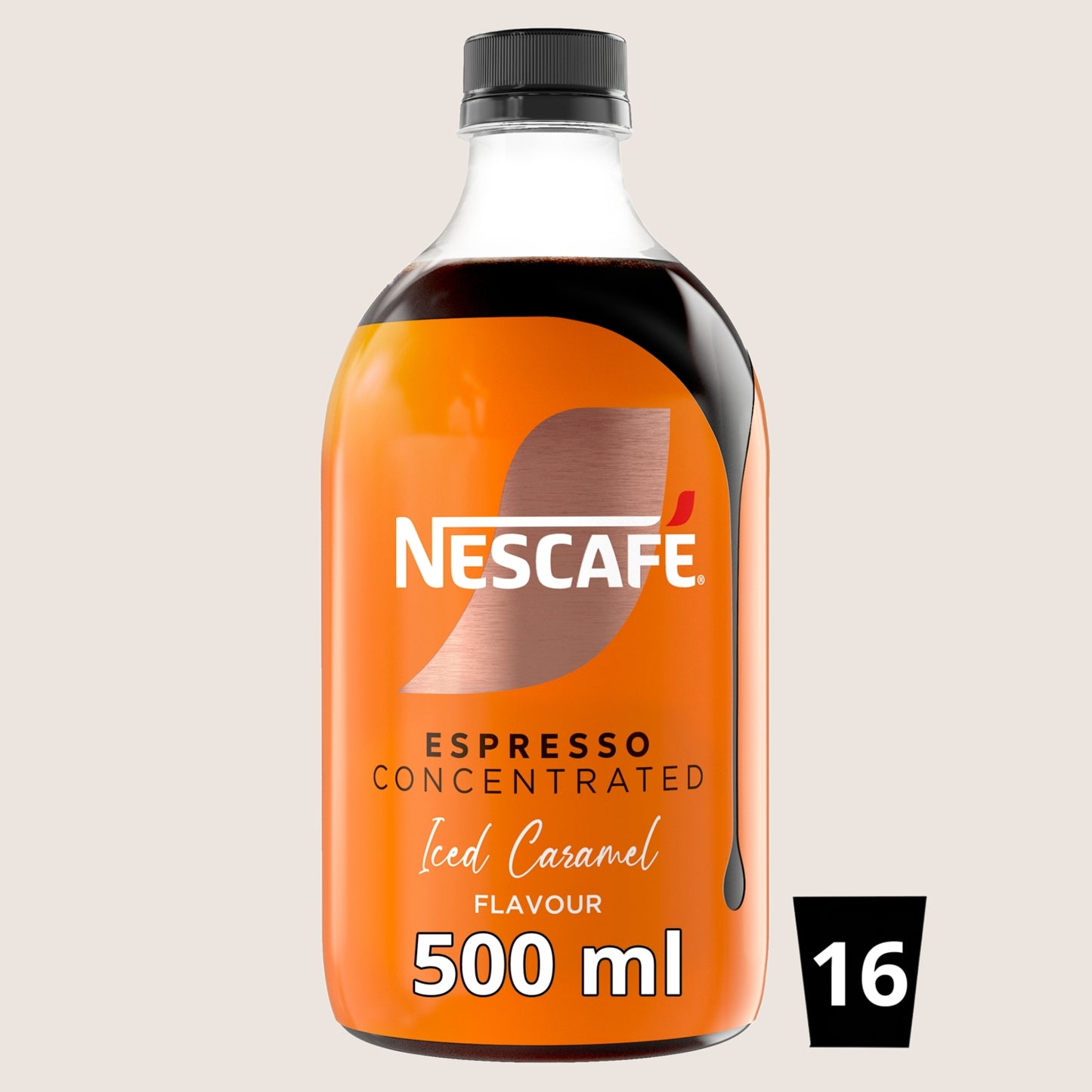 Nescafé Iced Coffee Espresso Concentrated Caramel Flavour No Artificial Additives 500ml
